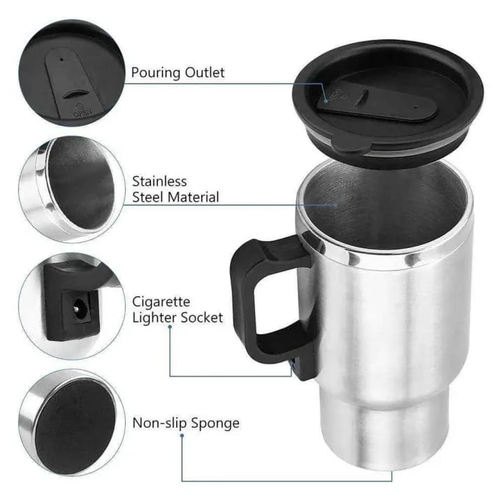 Electric USB Heating Cup – Smart Temperature Control