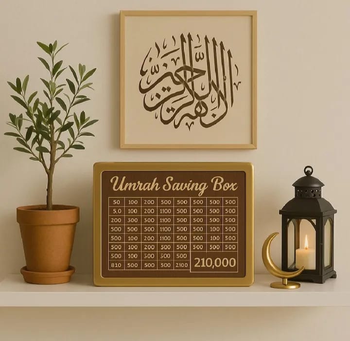 Umrah Money Saving Box