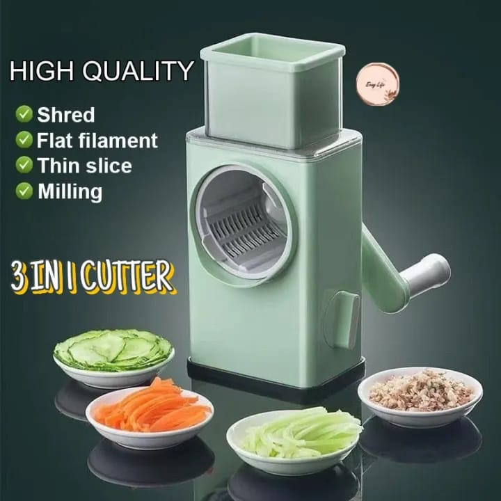 3 in 1 Manual Vegetable Slicer Roller