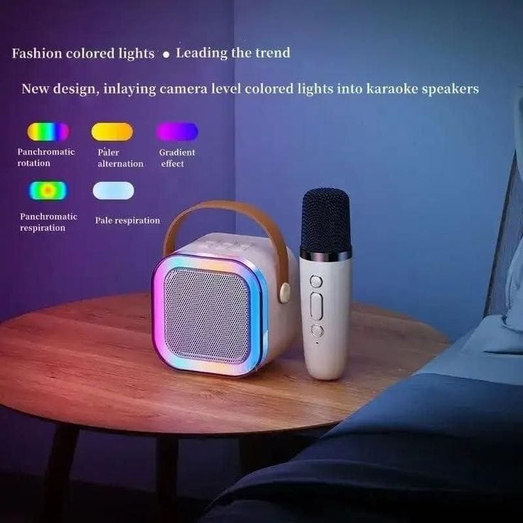 K12 Karaoke Wireless Mic Bluetooth Speaker