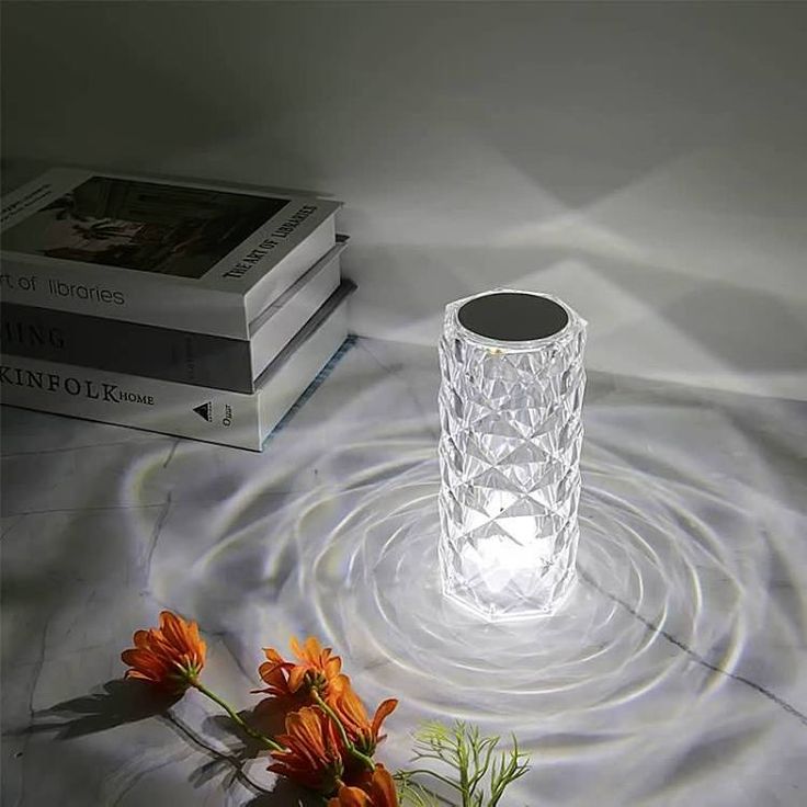 Rechargeable Rose diamond Table Lump