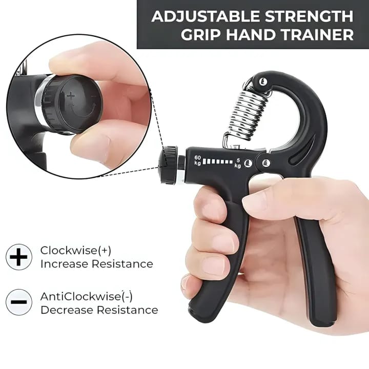 Adjustable Resistance Hand Gripper