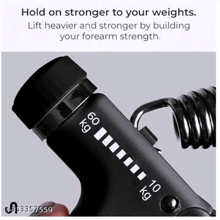Adjustable Resistance Hand Gripper