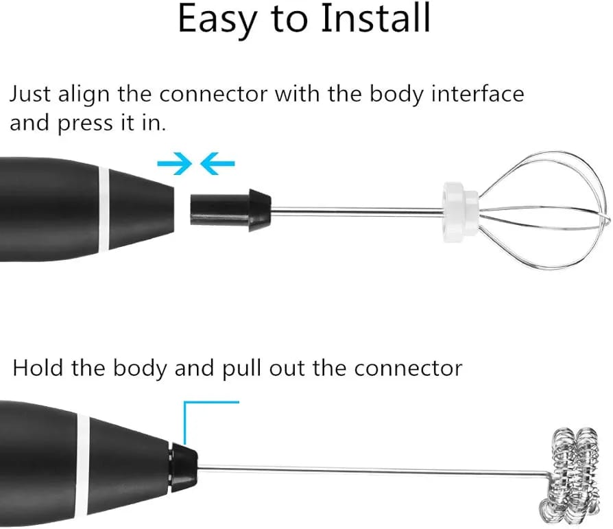 Electric Coffee Beater for Coffee, Milk & Eggs