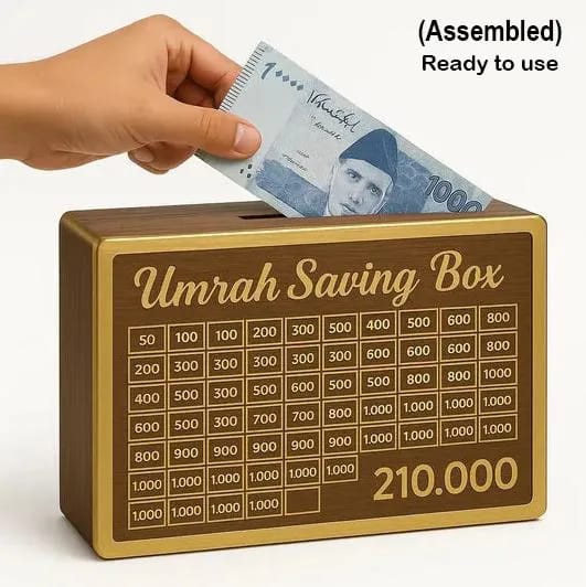 Umrah Money Saving Box
