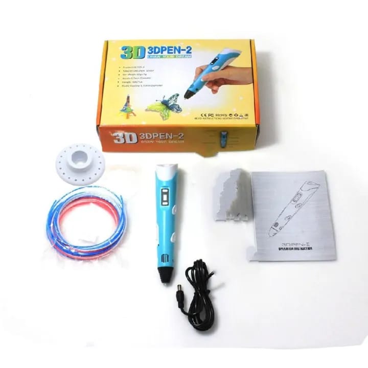 3D Printing Pen with LCD Display ✨✏️