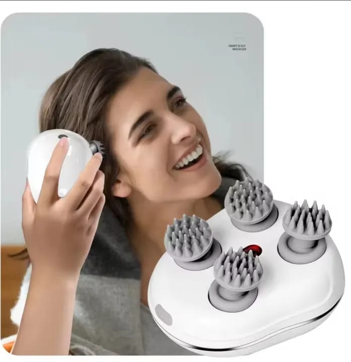 Heated Electric Scalp Massager Brush