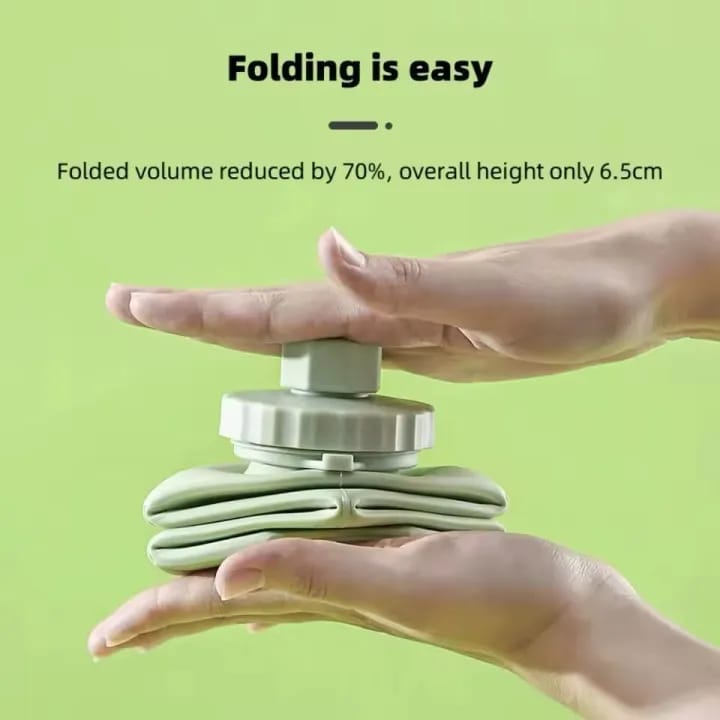 UltraSlim Foldable Silicone Water Bottle 600ml