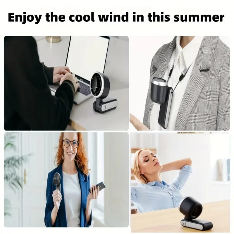 Portable Handheld Turbo Fan 🌀🔥
