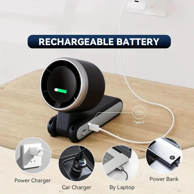 Portable Handheld Turbo Fan 🌀🔥