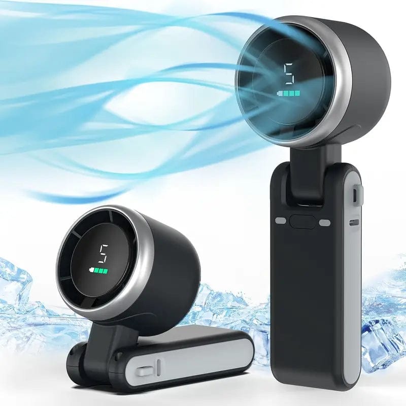 Portable Handheld Turbo Fan 🌀🔥
