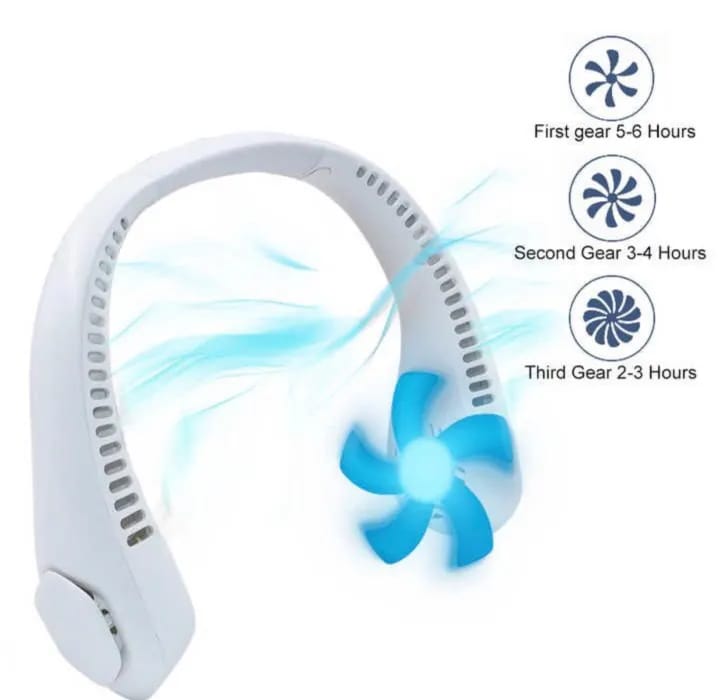 Neck Fan Portable Bladeless Cooler