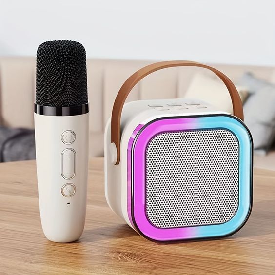 K12 Karaoke Wireless Mic Bluetooth Speaker